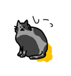 吾輩がねこにゃぁ（個別スタンプ：5）