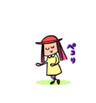 大人みたいな子ども（個別スタンプ：8）