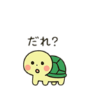 可愛い亀日本語（個別スタンプ：12）