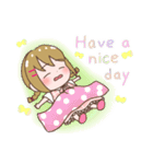 三つ編みの女の子♡Part3（個別スタンプ：7）