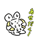 暑がるしろいやつ（個別スタンプ：6）