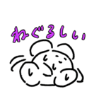 暑がるしろいやつ（個別スタンプ：10）