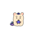 食べ盛り！はむんち君 フルーツVer.（個別スタンプ：7）