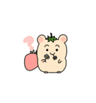 食べ盛り！はむんち君 フルーツVer.（個別スタンプ：9）