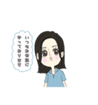 実は事務所長なワタシ（個別スタンプ：1）