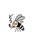 顔がある蚊日本語（個別スタンプ：3）