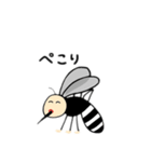 顔がある蚊日本語（個別スタンプ：7）