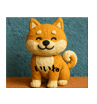 柴犬 クレイアニメ風（個別スタンプ：13）