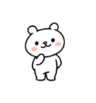 ゆるかわくまくん（個別スタンプ：1）