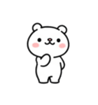 ゆるかわくまくん（個別スタンプ：8）