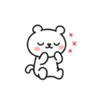 ゆるかわくまくん（個別スタンプ：9）