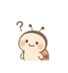 可愛いてんとう虫日本語（個別スタンプ：14）