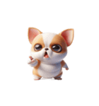 ボーっとしたチワワ（個別スタンプ：14）