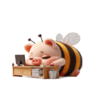 はちぶたのバイト日記（個別スタンプ：13）