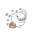 険悪なホッキョクグマ（個別スタンプ：26）