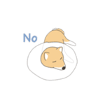 そう、そこに柴犬が（個別スタンプ：2）