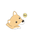 そう、そこに柴犬が（個別スタンプ：10）