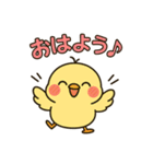 恋するひよこの毎日スタンプ（個別スタンプ：1）