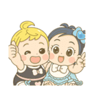 ぽちゃかわ ふたりは！なぎさとほのか❤️（個別スタンプ：6）