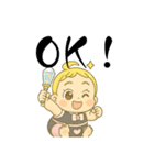 ぽちゃかわ ふたりは！なぎさとほのか❤️（個別スタンプ：24）