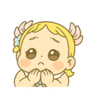 ぽちゃかわ ふたりは！なぎさとほのか❤️（個別スタンプ：25）