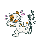 ゆるいミケ猫スタンプ（個別スタンプ：11）