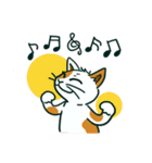 ゆるいミケ猫スタンプ（個別スタンプ：14）