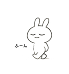 うさぎ、ちょっとだるい。（個別スタンプ：13）