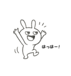 うさぎ、ちょっとだるい。（個別スタンプ：27）