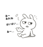 うさぎ、ちょっとだるい。（個別スタンプ：28）