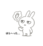 うさぎ、ちょっとだるい。（個別スタンプ：29）
