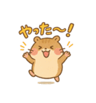 おしゃべりハムスターのひとことスタンプ（個別スタンプ：20）