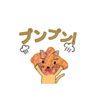 動くクロワッにゃん Tver（個別スタンプ：4）