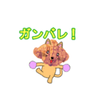 動くクロワッにゃん Tver（個別スタンプ：6）