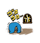 はさまれポポとププ【夏】（個別スタンプ：20）