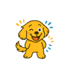ゴールデンレトリバーのウェル吉くん3（個別スタンプ：6）