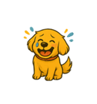 ゴールデンレトリバーのウェル吉くん3（個別スタンプ：27）