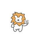 やる気の無い動物たち（個別スタンプ：4）
