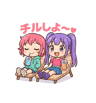 ちびギャル×ギャップ萌えスタンプ（個別スタンプ：19）