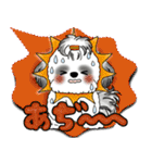 B＆W シーズー犬「カラフルな吹き出し」（個別スタンプ：18）