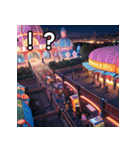 遊園地テーマパーク（個別スタンプ：17）