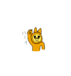 無表情犬コロタの日常スタンプ（個別スタンプ：3）