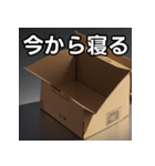 ダンボールハウス（個別スタンプ：34）