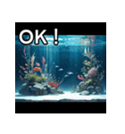 水族館の世界（個別スタンプ：9）