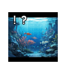水族館の世界（個別スタンプ：17）