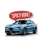 Sticker Drifters Ride ＆ Reply（個別スタンプ：9）
