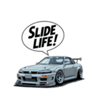 Sticker Drifters Ride ＆ Reply（個別スタンプ：14）