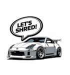 Sticker Drifters Ride ＆ Reply（個別スタンプ：28）