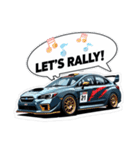 Sticker Drifters Ride ＆ Reply（個別スタンプ：33）