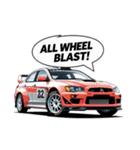 Sticker Drifters Ride ＆ Reply（個別スタンプ：34）